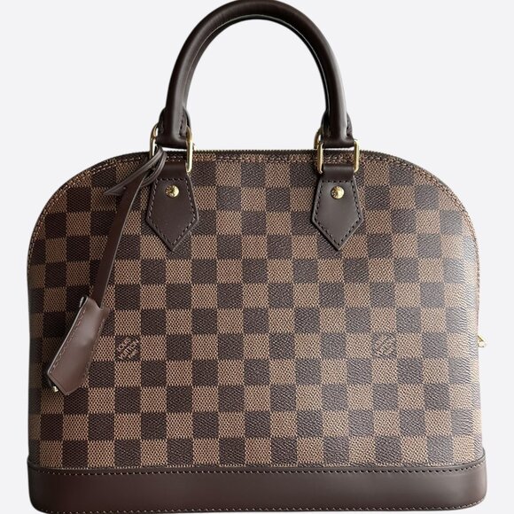 Louis Vuitton Brown Damier Ebene Alma PM - Picture 1 of 6
